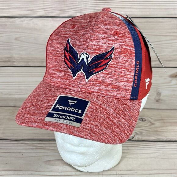 NWT Fanatics Washington Capitals NHL Flex Hat L/XL Defender Stretch Fit Red $38 - Picture 14 of 14